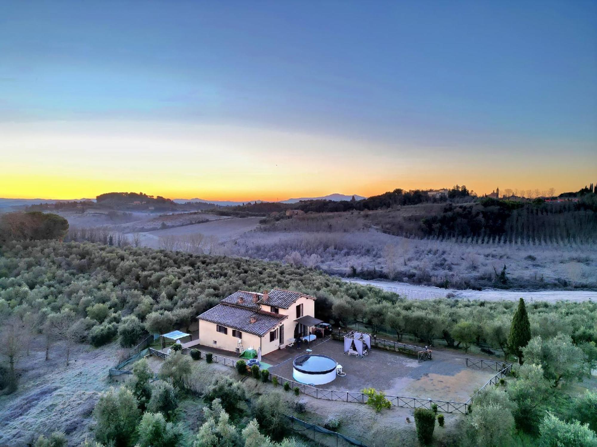 Villa Degli Olivi Nature Siena Eksteriør billede
